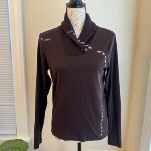 Lauren by Ralph Laurent Women Shirt Brown Size M